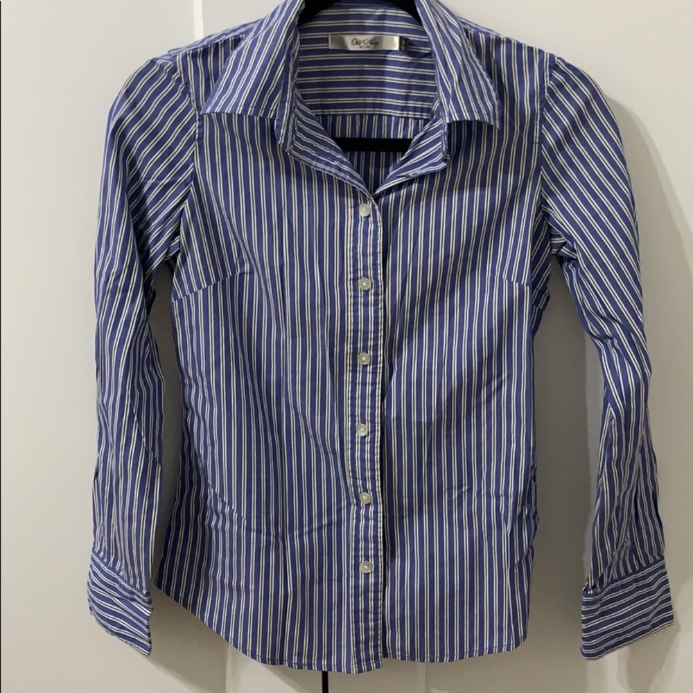 Old Navy Striped Button- Down